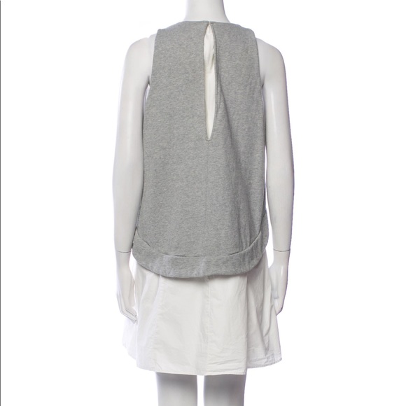 Derek Lam 10 Crosby dress in white and gray - Picture 3 of 3